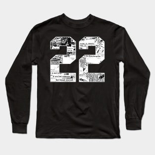 22 numbers Long Sleeve T-Shirt